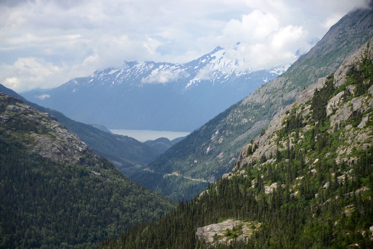 20 Looking Down At The Descent To Skagway From The White Pass and Yukon Route Train